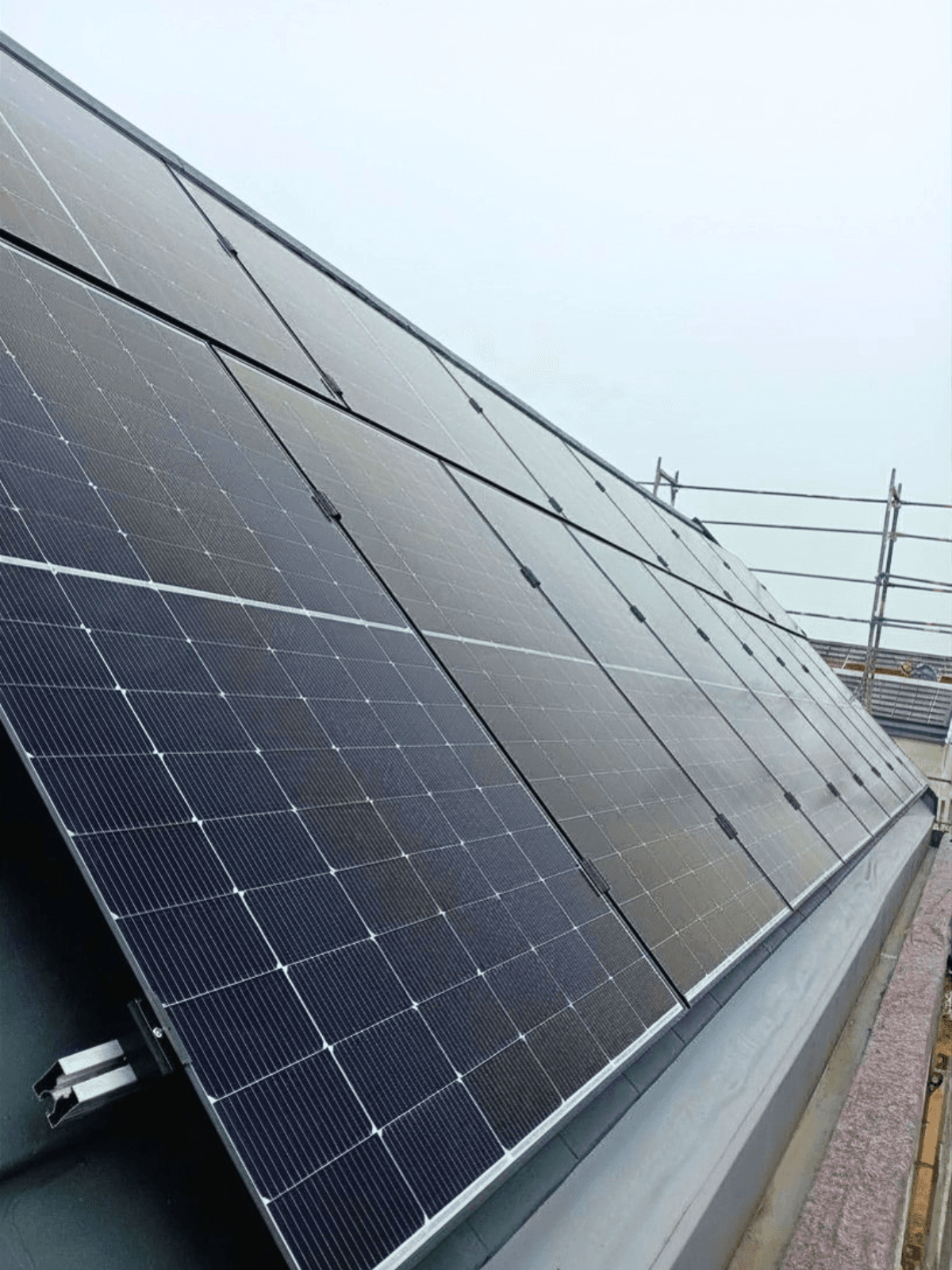 Photovoltaikanlage auf einem Einfamilienhaus in Köfering